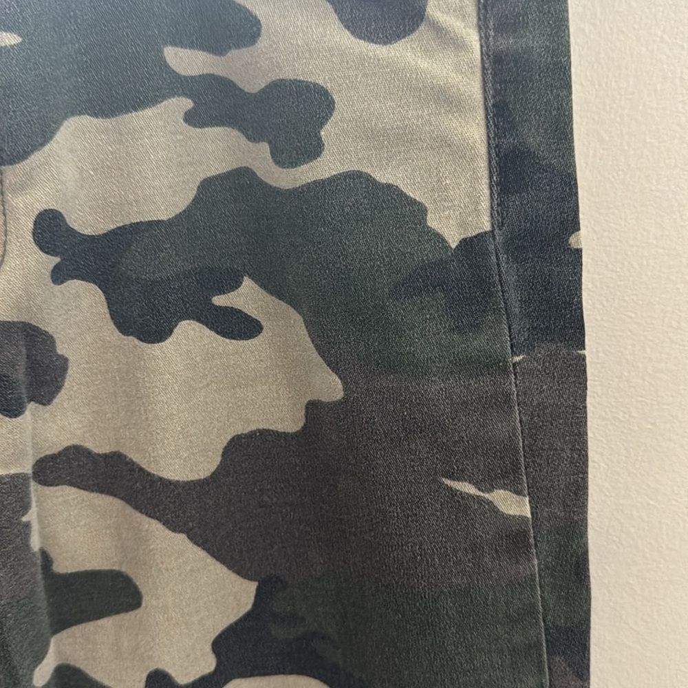 Vintage LEI flare camo pants size 5 - Picture 2 of 3